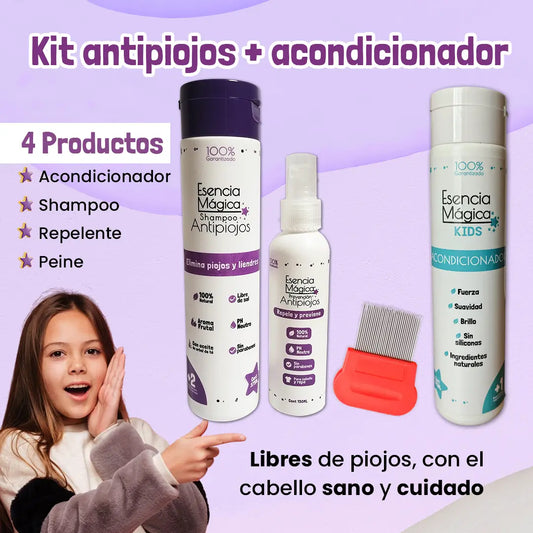 Kit Antipiojos Familiar Completo